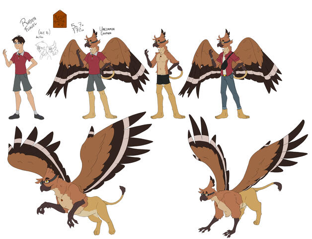 Character Design for main protagonist for personal project.